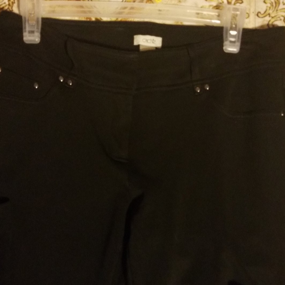 Cache Black Bootcut Pants Size 6 - image 2
